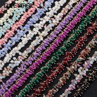 GUFEATHER C148,jewelry accessories,diy chain,pass REACH,nickel free,18k gold plated,bracelet necklace,jewelry making,50cm/lot