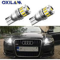 2Pcs W5W T10 LED Lamp Canbus Parking Interior Lights for Audi A3 A6 A5 8p B6 B8 B7 B5 C6 S3 S4 RS3 TT Quattro Q5 Q7 100 300