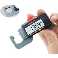 Portable Precise Digital Thickness Gauge Meter Metal Tester Micrometer 0 to 12.7mm Caliper Meter Width Measure Tools