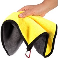 1PCS Non-stick Absorbent Fishing Towel Thickening Outdoor Sports Wipe Hands Towel for Hiking Fishing Clothing Equipment