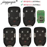 jingyuqin 315/433MHz HYQ1AA /HYQ1EA Smart Remote Key for Chevrolet Tahoe Silverado Suburban GMC Terrain Acadia YUKON XL Sierra
