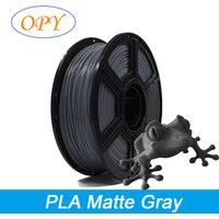 Matte Pla Filament 3D Printer 1.75Mm 1Kg Plastic Thread 10M 100G Sample Black Gray White Grey