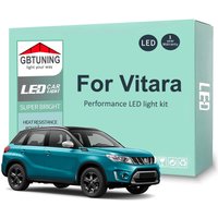 LED Interior Light Bulb Kit For Suzuki Vitara For Grand Vitara MK1 MK2 MK3 MK4 1988-2016 2017 2018 2019 2020 2021 Car LED Canbus