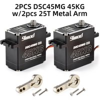 Good Sale 9imod Waterproof Servo DSC45MG 45KG Metal Gear HV Coreless Digital Servo for RC Car Boat Robot DIY