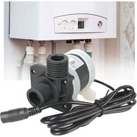 Pompe à eau à moteur solaire sans balais, pompe de surpression silencieuse, chauffage au sol de la douche, 4 points filetés, prise US, DC 12V, 24V, IP68