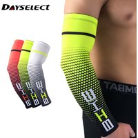 1 Pair Cool Men Cycling Running Bicycle UV Sun Protection Cuff Cover Protective Arm Sleeve Bike Sport Arm Warmers Sleeves