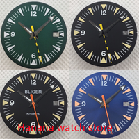 32 MM Green Luminous Dial + Hands + NH35 Automatic Movement NH35 Watch Accessories