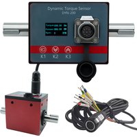 Rotary Torque Sensor Motor Speed Power Measuring Instrument Transducer Build-in OLED Display Force Dynamic Torsion Test English
