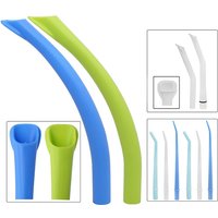 Dental Autoclavable Strong Suction Tips, Dental Duckbill Evacuation Tips Aspirator Saliva Tube Suction Tips Dental Material
