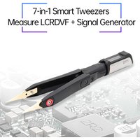 DT71 Mini Digital Tweezers Smart SMD Tester Portable LCR Meter Diode Resistor Capacitor Checker 10KHz Signal Generator Auto Scan
