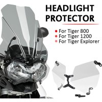 Motorcycle Headlight Protector Fit For Tiger 800 XC XCX XCA XR XRT XRX 2011-2018 1200 Explorer 1215 Headlight Guard Light Cover