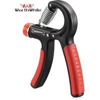 WorthWhile 5-60Kg Gym Fitness Hand Grip Men Adjustable Finger Heavy Exerciser Strength for Muscle Recovery Hand Gripper Trainer
