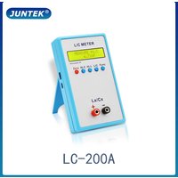 JUNTEK LC-200A Digital LCD Capacitance Inductance Meter LC Meter 1pF-100mF 1uH-100H