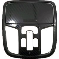 For Kia Stinger GT2 Accessory 2018-2021 Stainless Carbon Car Front Interior Head Reading Light Lamp Frame Cover Protector Trim