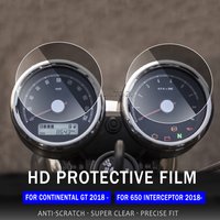 For Royal Enfield 650 Interceptor Continental GT 2018 - Motorcycle Scratch Cluster Screen Dashboard Protection Instrument Film