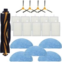 Brosse latérale vadrouille tissu filtre HEPA pour LIECTROUX C30B Robot aspirateur Proscenic 800T 820S Robot aspirateur C30B pièces