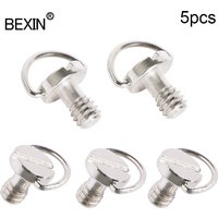 Camera screw 1/4" inch d ring tripod plate quick release mount screw camera smalling camera accessories for dslr camera plate