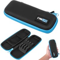 CyeeLife Dart Box Darts Accessories Carry Case Wallet Pockets Holder Storing Bag Black Durable Darts Container For Home Outdoor