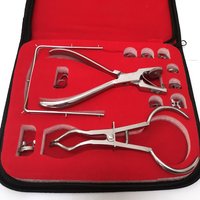 1 Satz Zahn damm Locher Zange für Zahnarzt Perforator Gummi kiefer ortho pä dische Werkzeuge Damm Clip Dental material