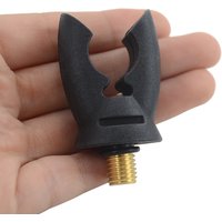 Hirisi 3pcs Carp Fishing Rod Rest Head Rubber Gripper for Fishing Alarm and Buzz Bar AC170 Fishing Accessories