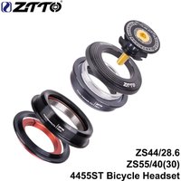 ZTTO MTB Fahrrad Rennrad Headset ZS44 ZS55 Konisch Gerade Universal 1,5 Zoll 28,6 mm Gabel Zero Stack Integriert mit Tassen