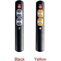 Home 6 Keys Compact and clear Remote Controller Accessories Programmable Universal ABS Smart Learning for elderly people