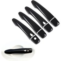 For Nissan Qashqai J11 2014 2015 2016 2017 2018 2019 2020 2021 GLOSS BLACK CHROME CAR DOOR HANDLE COVE TRIM STYLING ACCESSORIES