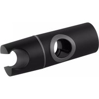 Black Shower Head Holder Sliding Clamp, Adjustable Shower Rail Bracket for Handheld Shower,Bathroom Shower Slider Replacement