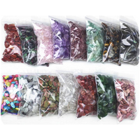 AliExpress sisterstone 50g natural bulk rock crystal clear quartz mix crystals healing gravel tumbled stones for Aquarium decoration