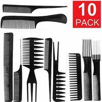 Stylist Anti-static Hairdressing Combs Multifunctional Hair Design Hair Detangler Comb Makeup Barber Haircare Styling Tool Set