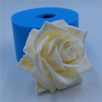 GreatMold 3D Hübsche Blume Rose Silikonform Blumenstrauß Rosen Seifenformen Epoxidharzform Ton Schokolade Duftkerzenform