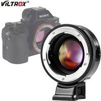 Viltrox NF-E Lens Adapter 0.71x Focal Reducer Speed Booster for Nikon F/G Lens to Sony E-mount Camera A7 A7R A6500 A6600 NEX-7