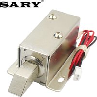 DC12V electric control lock small electronic lock mini electric bolt lock solenoid door lock stroke 12mm mortise lock