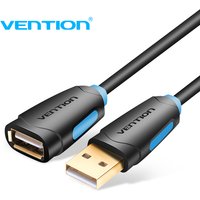Vention USB Extension Cable USB 2.0 Extender Cord for Smart TV SSD Xbox One Laptop PC Fast Speed 1m 2M 3m 5m USB Cable Extension