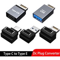 USB 3.1 Front Panel Header Type E to USB C Type C Expansion Cable Adapter Connector for Desktop Computer Motherboard Plug