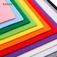 Tissu Non tissé en feutre de 3mm d'épaisseur, 12 pièces/lot, tissu en Polyester pour la couture, Quilting, bricolage, décoration de la maison, motif artisanal, 30x30cm