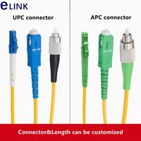 G657A1 fiber patchcord SC APC LC UPC FC APC ST UPC SM SX 1M 2M 3M 5M 10M 7M 20M 30M 50M 15M IL within 0.3dB factory direct ELINK