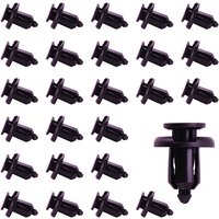 100PCS Bumper Clips 10mm Push Fender Flare Fastener for Honda CRV CR-V Plastic Rivet Retainer Clips Replace OEM 91503-SZ3-003