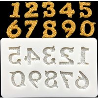 "0-9" Number Silicone Sugarcraft Mold Cupcake Chocolate Baking Mold Fondant Cake Decorating Tools