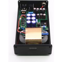 New 50W HiFi Ultra-low Noise DC Linear Power Supply DC12V 3A Audio Amplifier LPS PSU With Blue Display