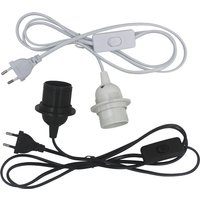 Lampensockelhalter, Netzkabel, 1,8 m, E27, EU-Hängeanhänger, LED-Leuchte, Lampenfassung, Kabeladapter mit Schalter, 220 V
