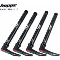 HEPPE MTB Bike Thru Axle Front Hub Shaft Skewers 15x100 15x110 Front Fork Thru Axle Quick Release 120/145/155/148/158mm M15xP1.5