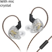 CCA CA2 Hanging In Ear Earphones HIFI Bass Earbuds Sport Noise Cancelling Headset Monitor Headphones Wired KZ EDX ZSX ZAX gamer