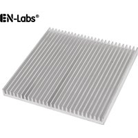 Aluminum Heat Sink Radiator Heatsink for IC LED Cooling, Electronic Cooler, Chipset Heat Dissipation-60x60x10,80x80x7,90x90x15mm