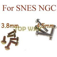 20PCS Replacecment Repart 3.8mm 4.5mm GameBit Security Screws For Nintendo NES SNES N64 Gameboy Console Cartridge