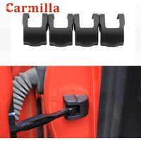 4Pcs ABS Car Door Lock Protection Cover Doors Lock Sticker for Ford Focus 3 Mk3 Fiesta MK7 2009-2015 Ecosport Car Protector