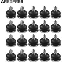 20pcs Computer Case Shockproof Screws Shockproof Screws + Shock Absorption 3.5-inch HDD Shock Absorption Screws