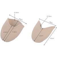 1Pair Toe Protector Silicone Gel Pointe Toe Cap Cover For Toes Soft Pads Protectors for Ballet Shoes Women Feet Care Tools