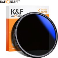 K&F CONCEPT 37-82mm ND2 to ND400 ND Lens Filter Fader Adjustable Neutral Density Variable 49mm 52mm 58mm 62mm 67mm 77mm