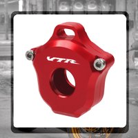 Fit For HONDA VTR1000 VTR 1000 Motorcycle CNC Key Cover Case Shell Keys Protection With LOGO